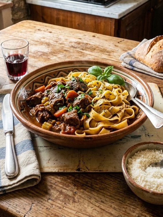 tagliatelle ragu